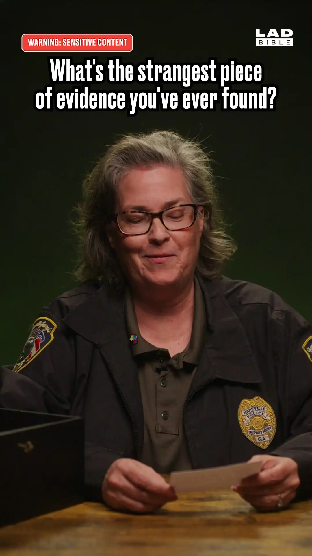 CSI on the strangest piece of evidence she's found