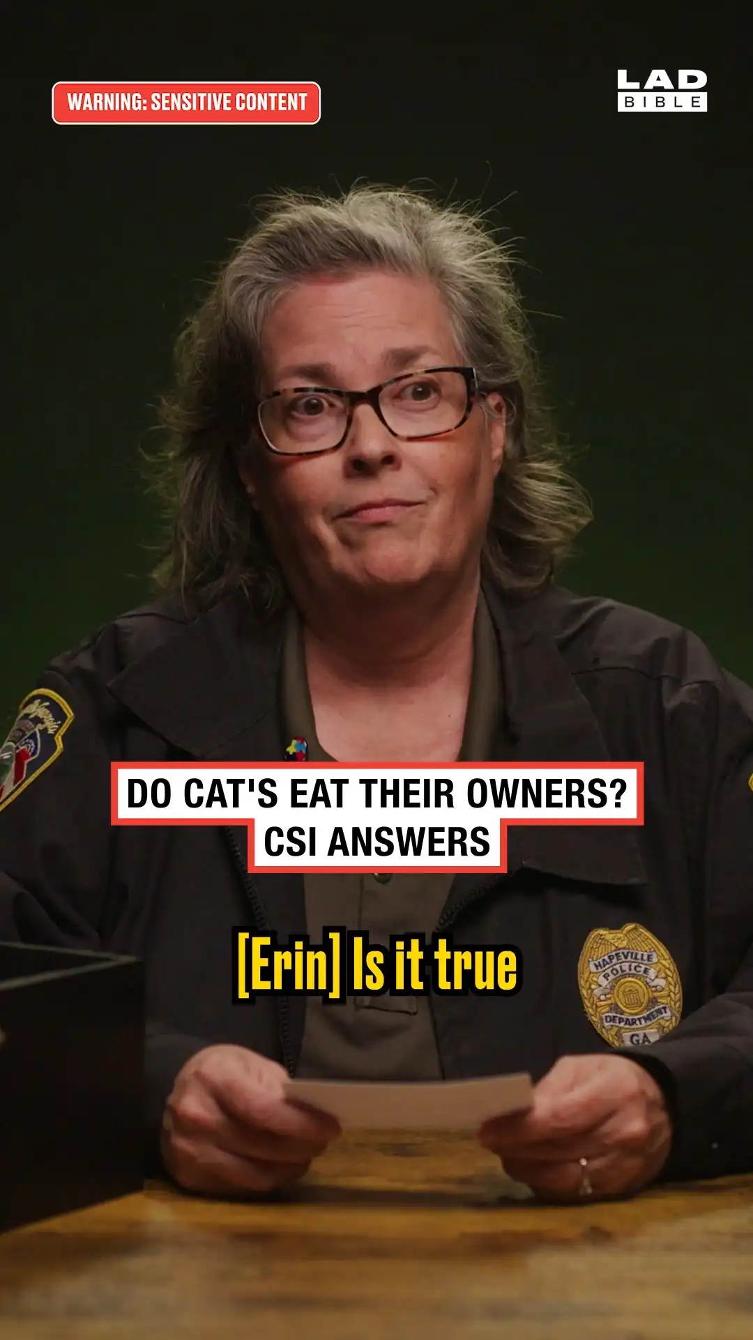 CSI talks about THAT rumour about cats