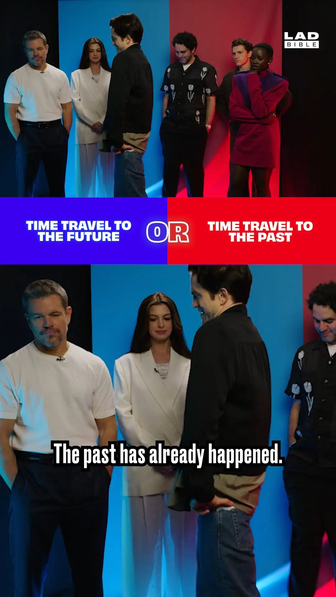 The Odyssey cast on time travel