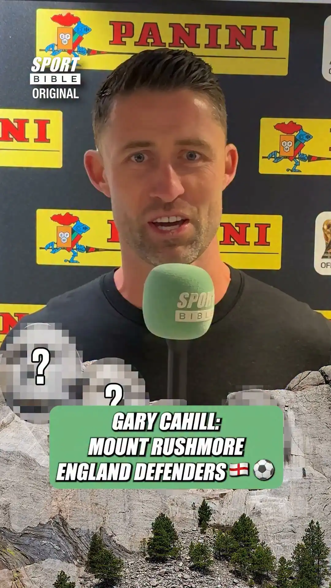 Gary Cahill picks his England defender Mount Rushmore