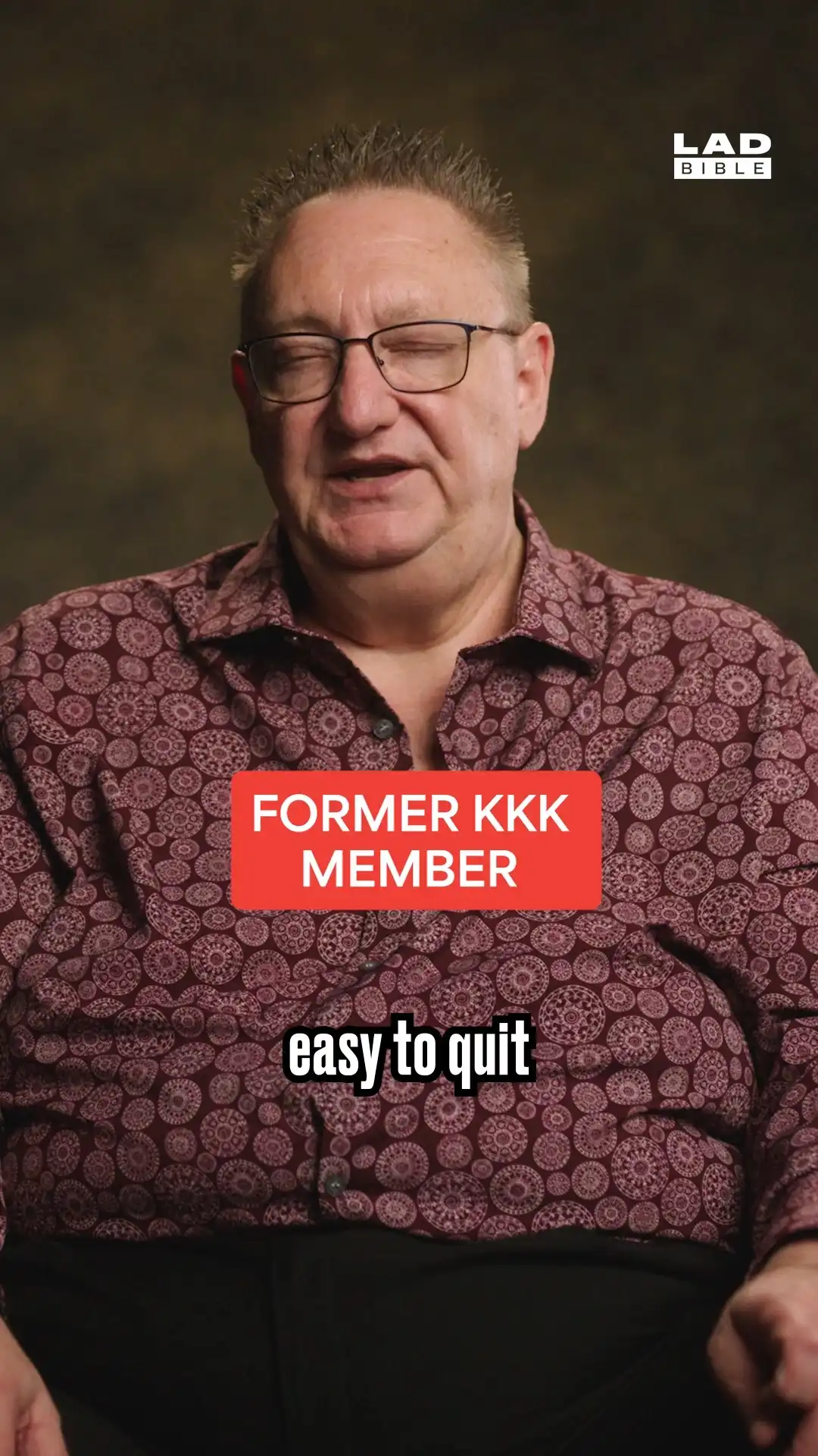 Former KKK member on the moment he left the Klan