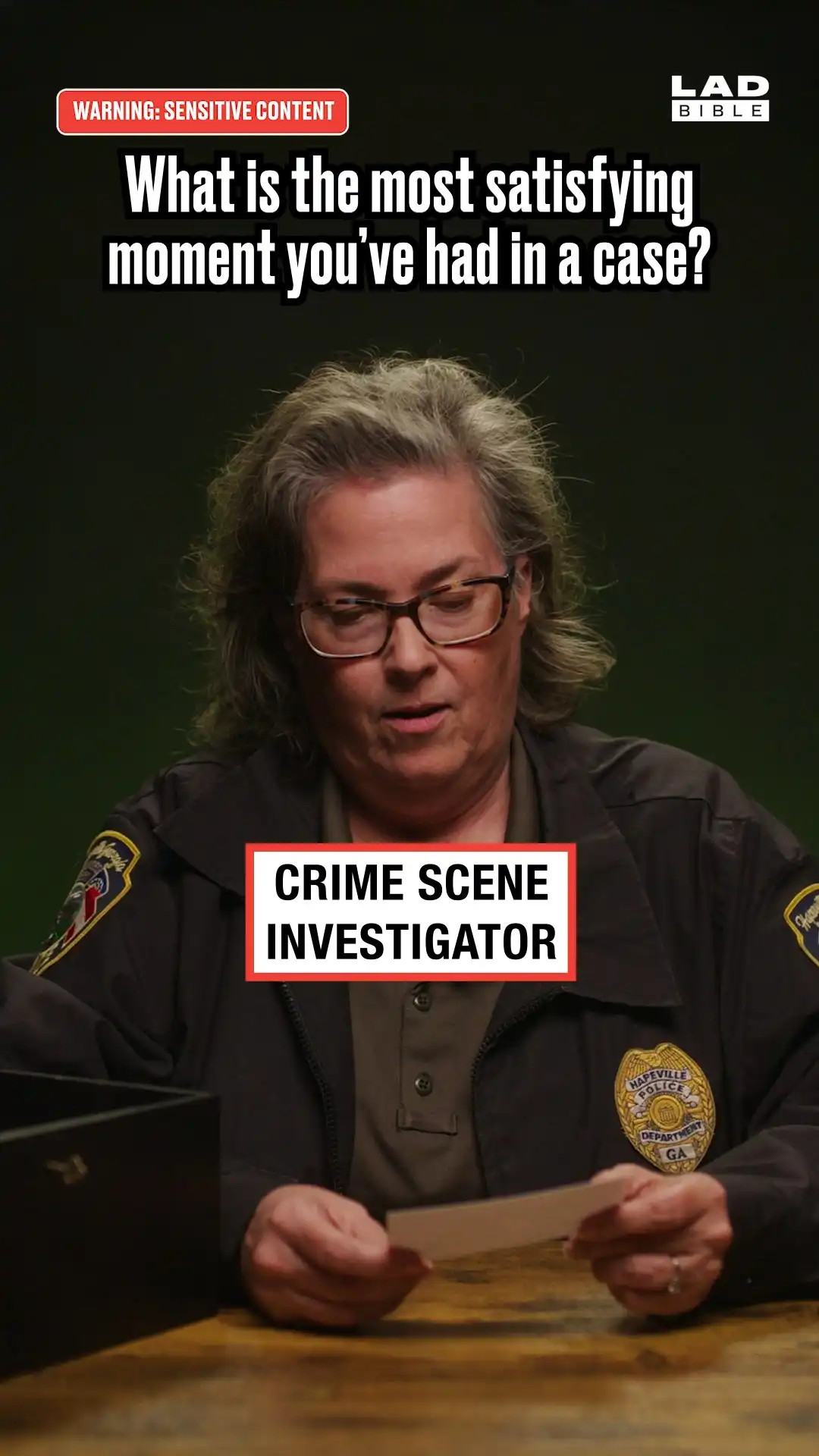CSI on her most satisfying case