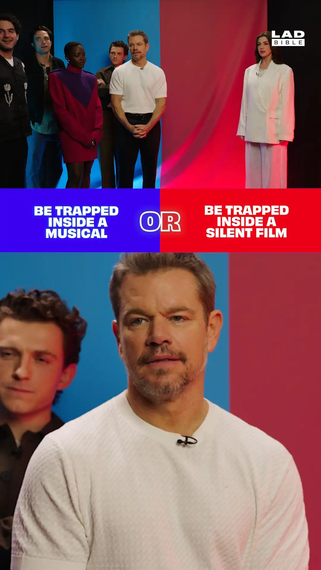 The Odyssey cast on being trapped in a musical or silent film