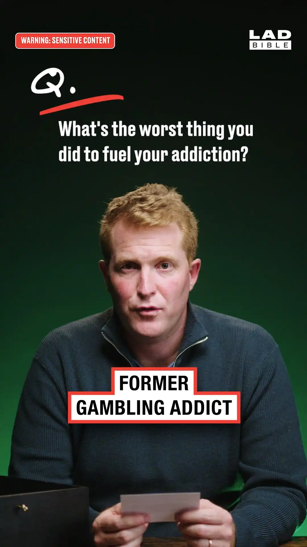 Gambling addict on the worst thing he did to fuel his addiction