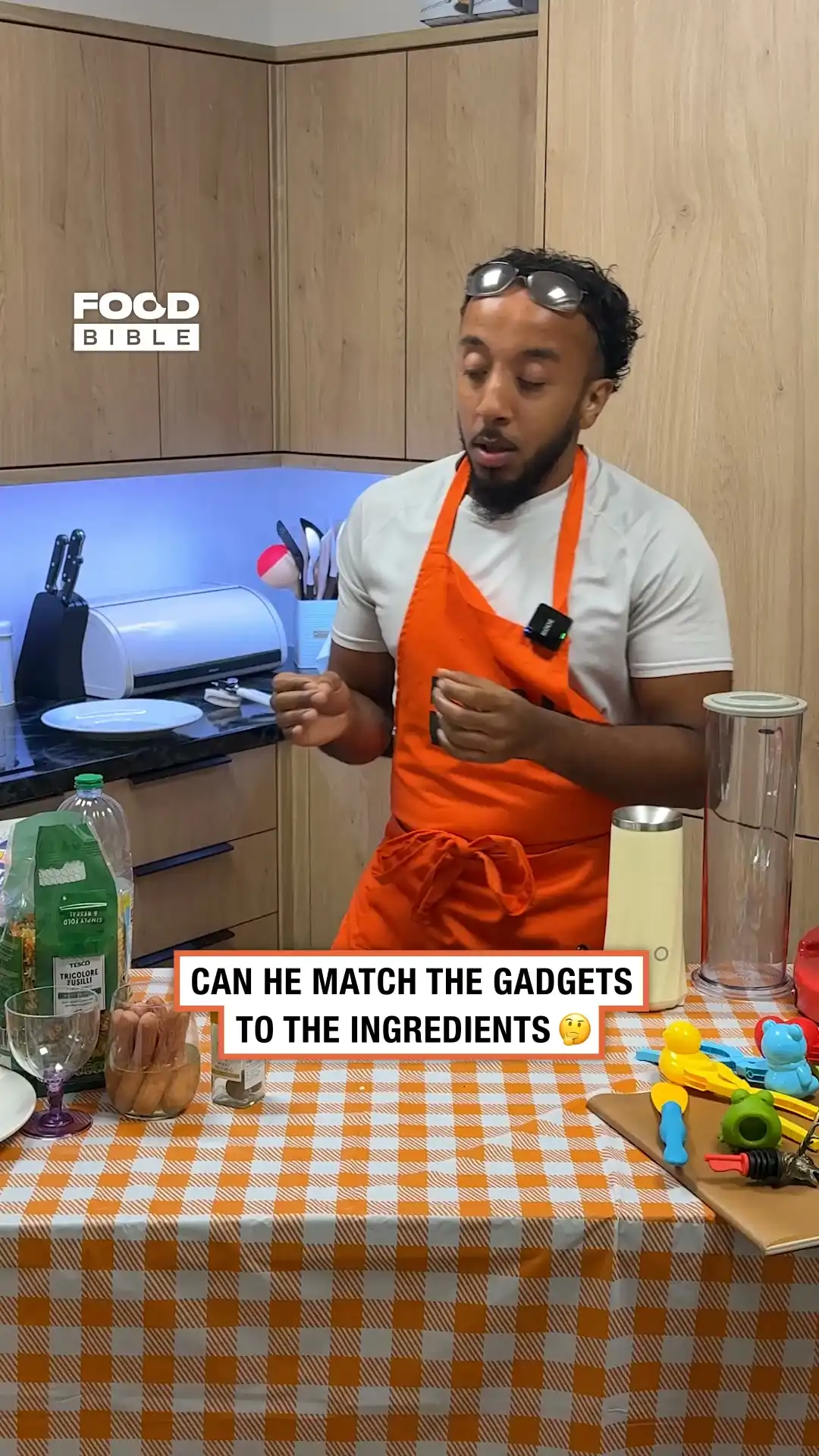 Testing a pasta cooker