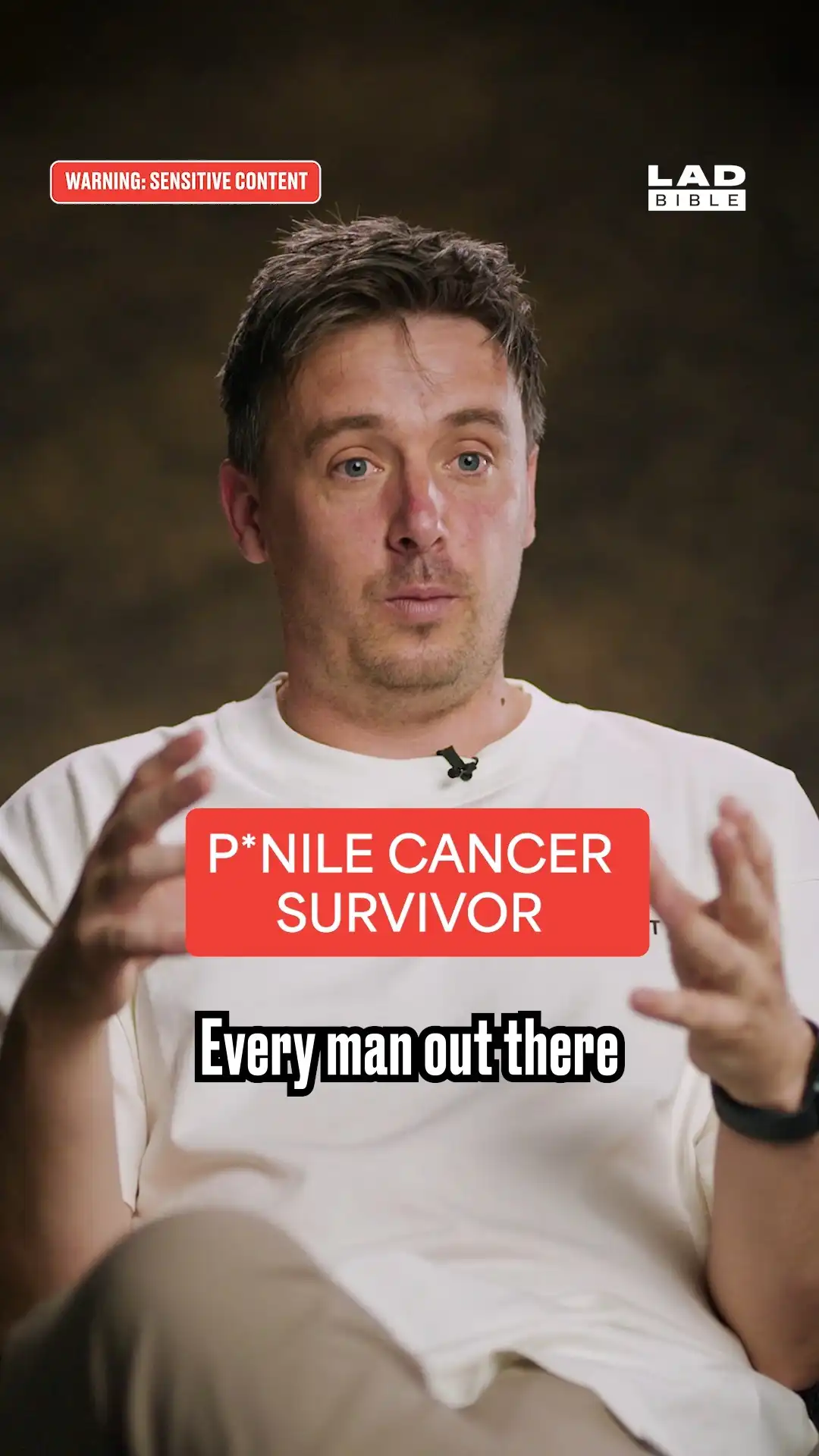 P*nile cancer survivor on his symptons