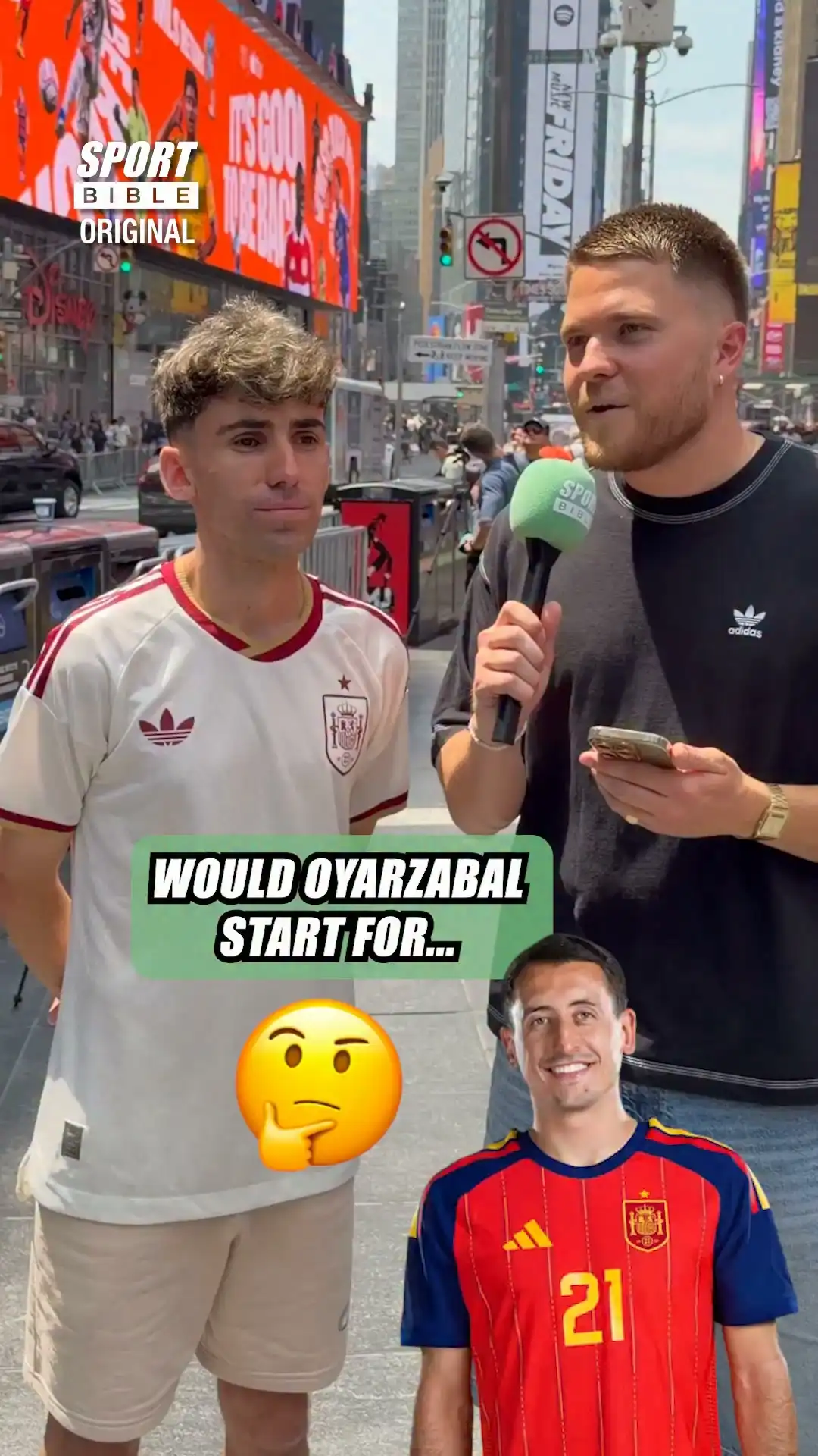 Would Mikel Oyarzabal start for....