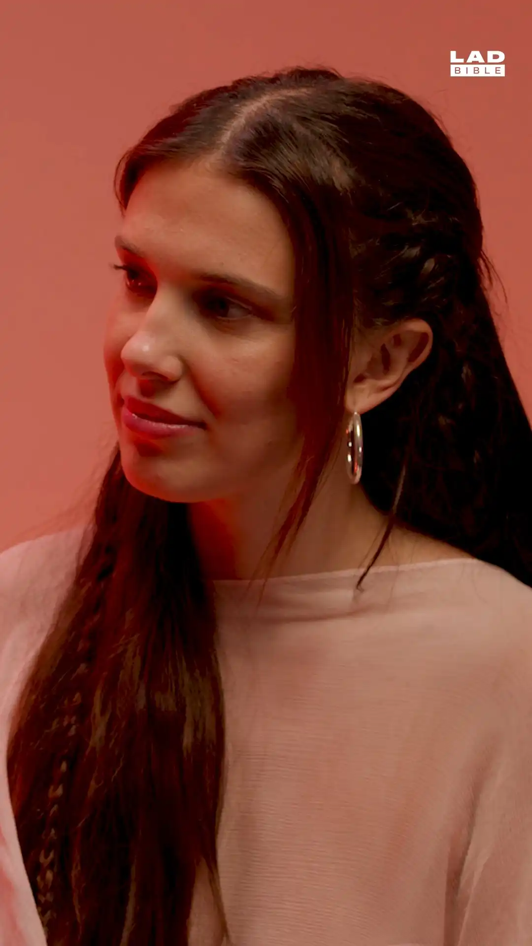 Louis Partridge & Millie Bobby Brown play first to laugh, loses