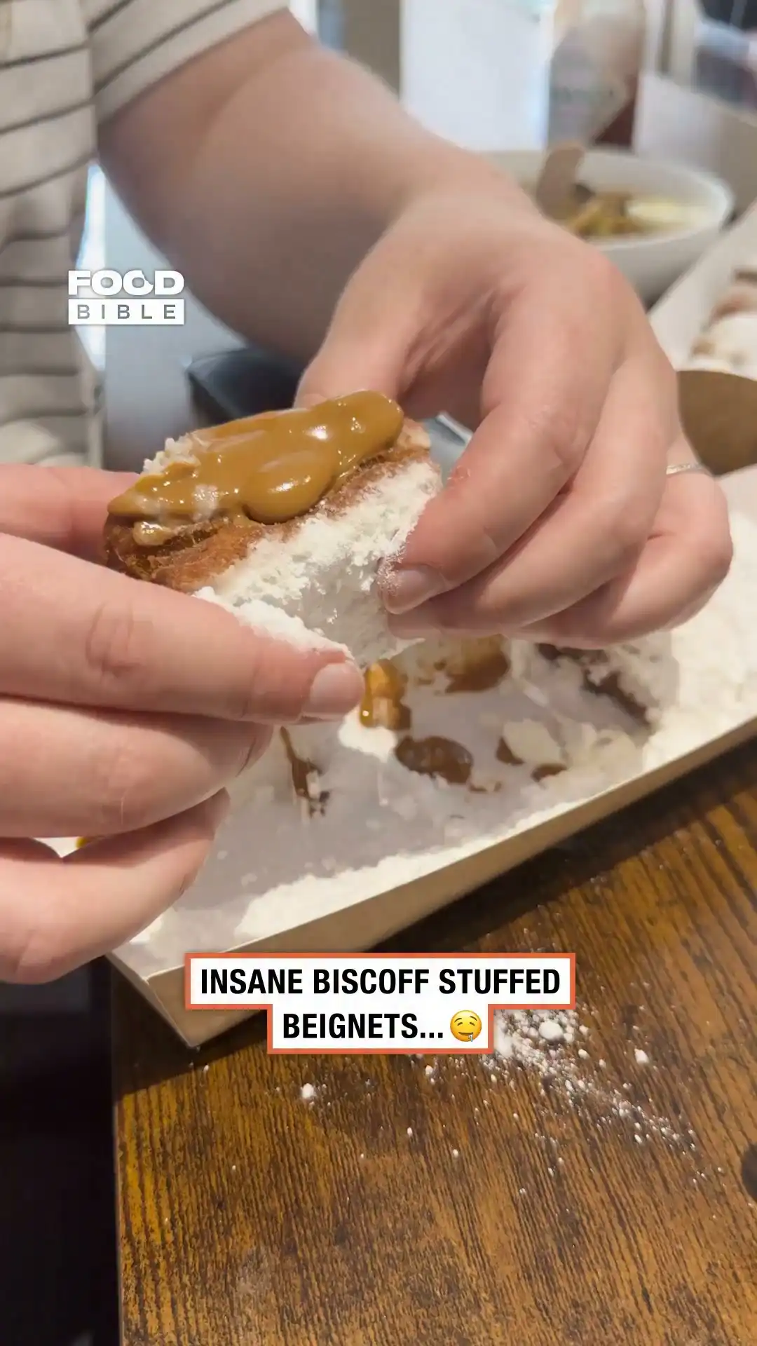 Magical stuffed beignets
