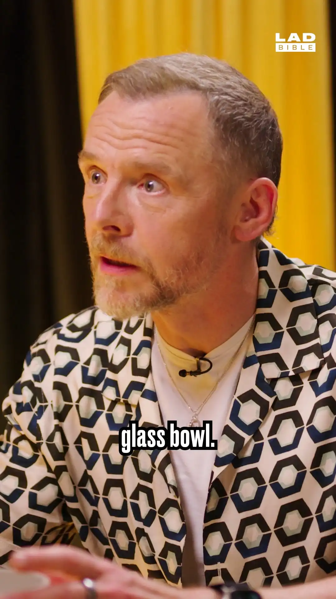 Simon Pegg talks through his favourite childhood meal