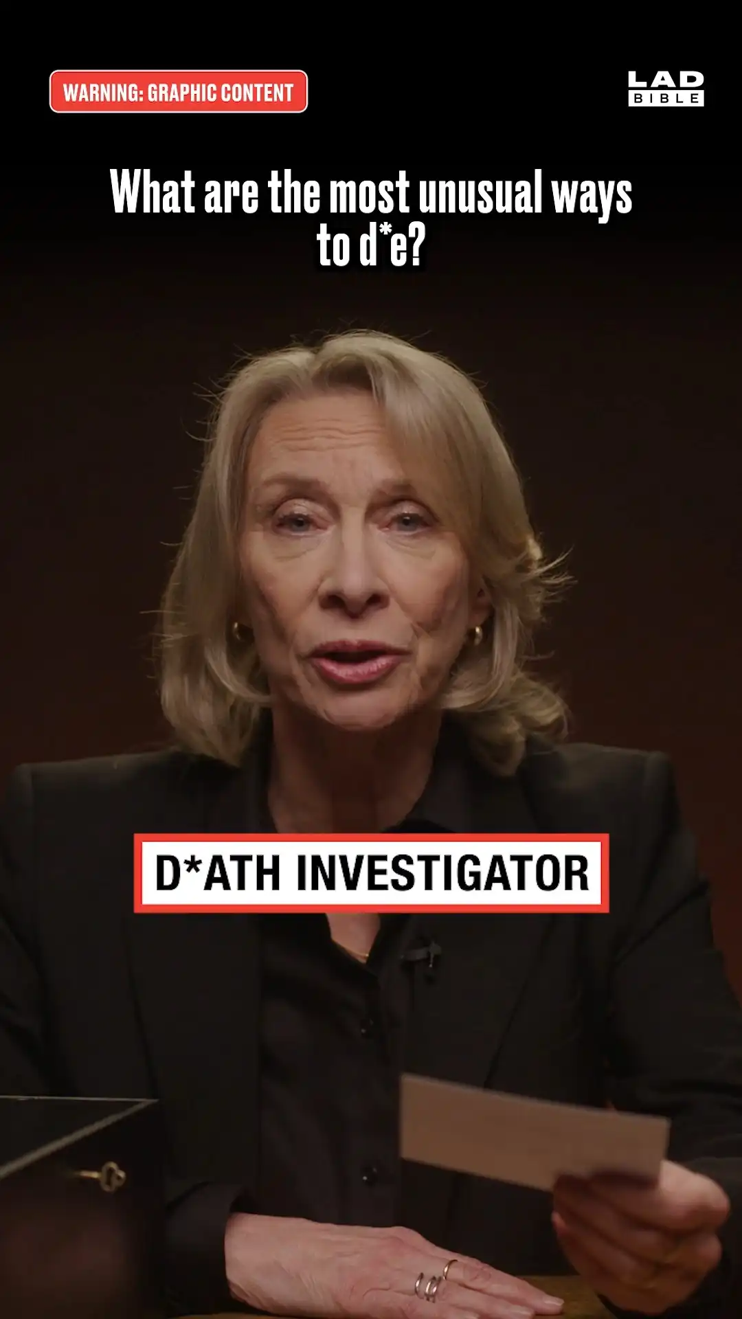 D*ath investigator on the most unusual way to die