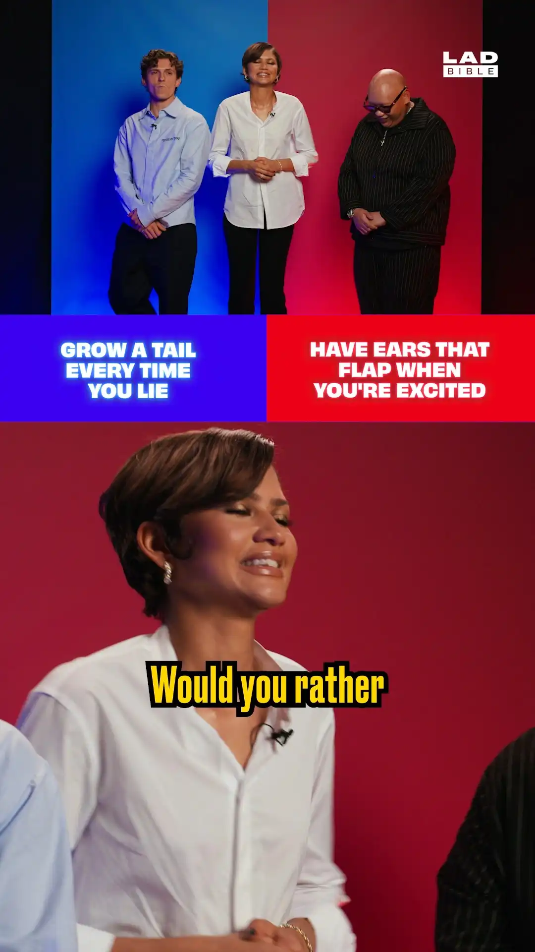 Spider-Man: Brand New Day cast on growing a tail vs having flappy ears