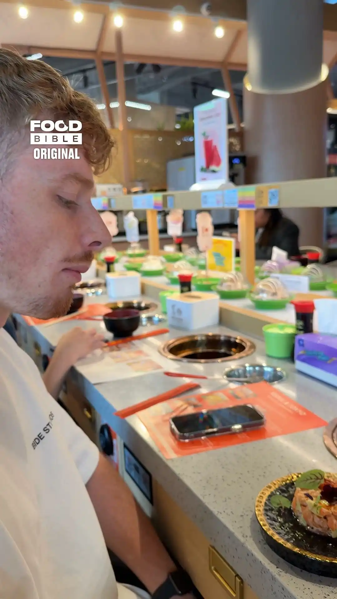 Tasting Japanese & Korean food