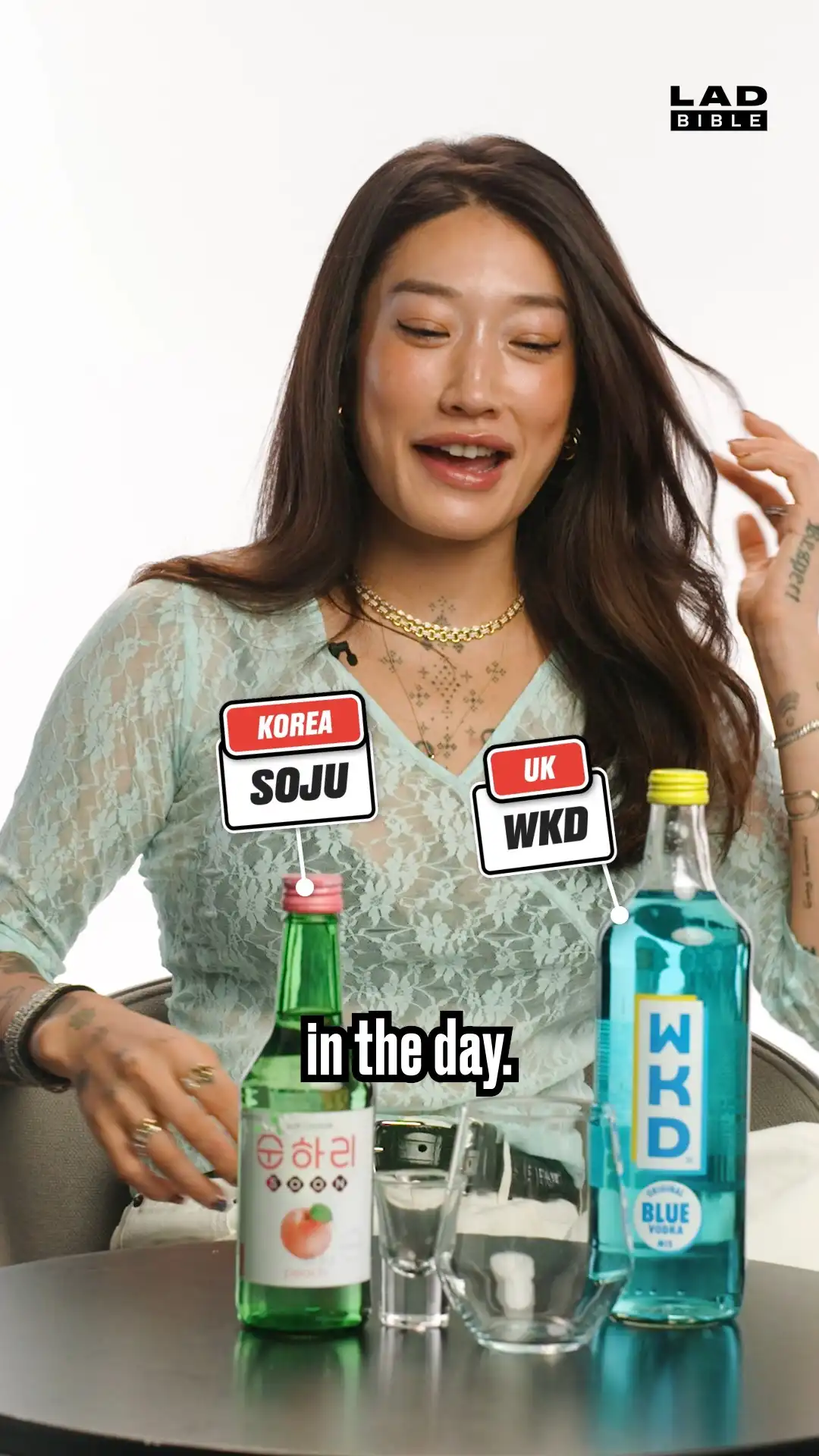 Peggy Gou tries WKD for the first time