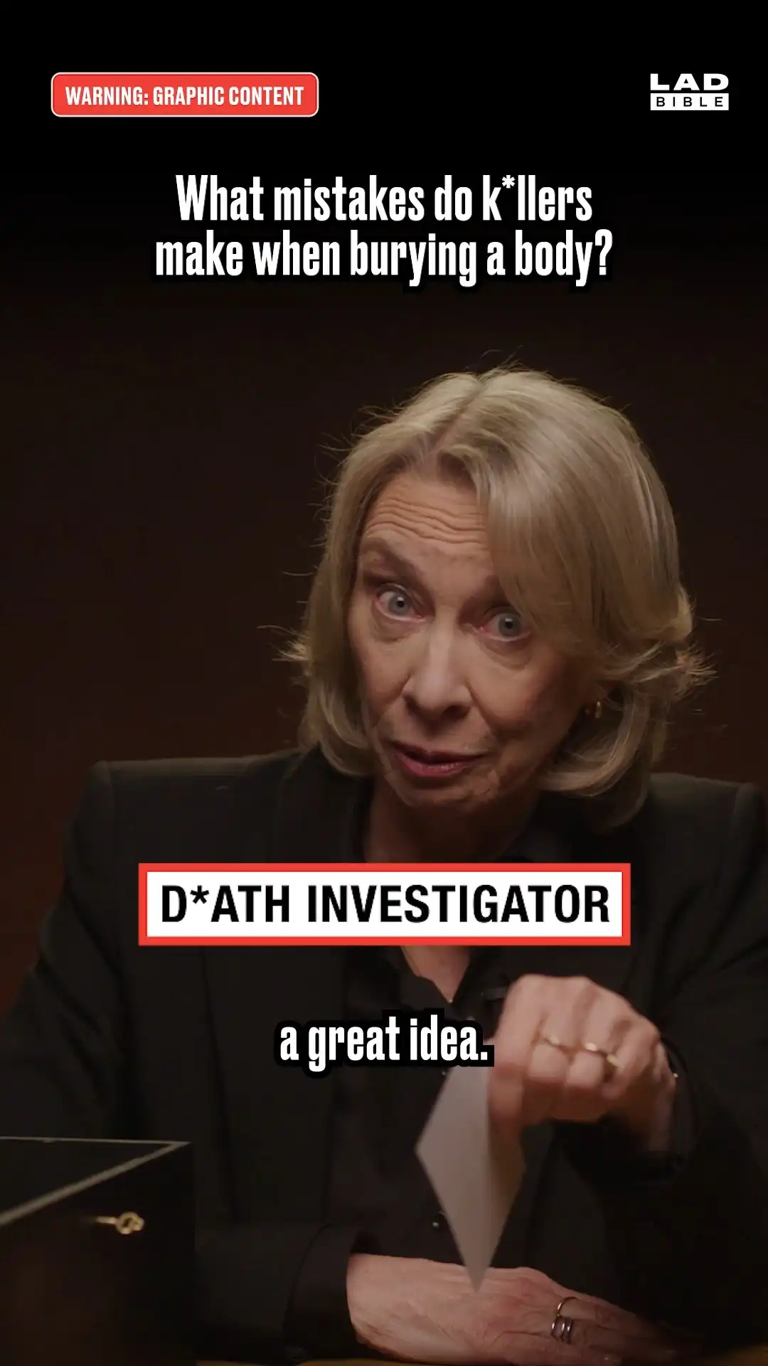 D*ath investigator on the mistakes k*llers make when burying a body