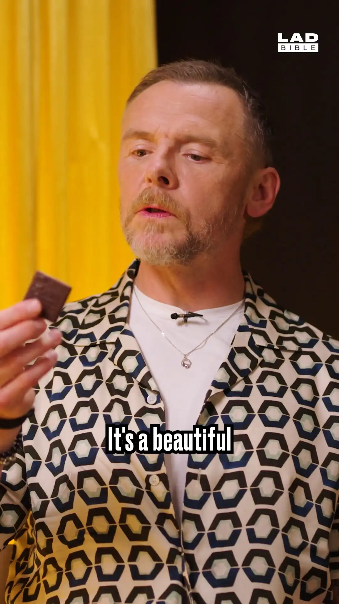 Simon Pegg on his love for snacks