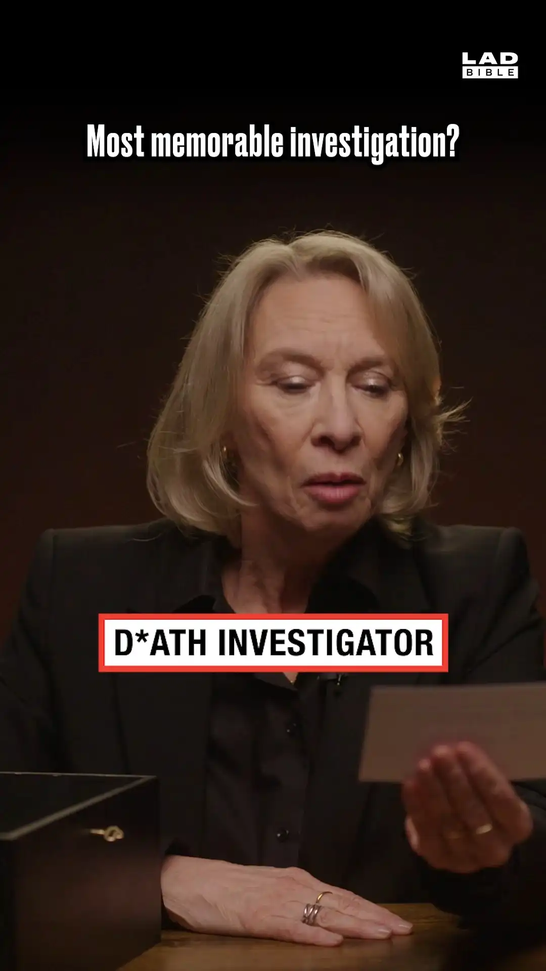 D*ath investigator on her most memorable investigation