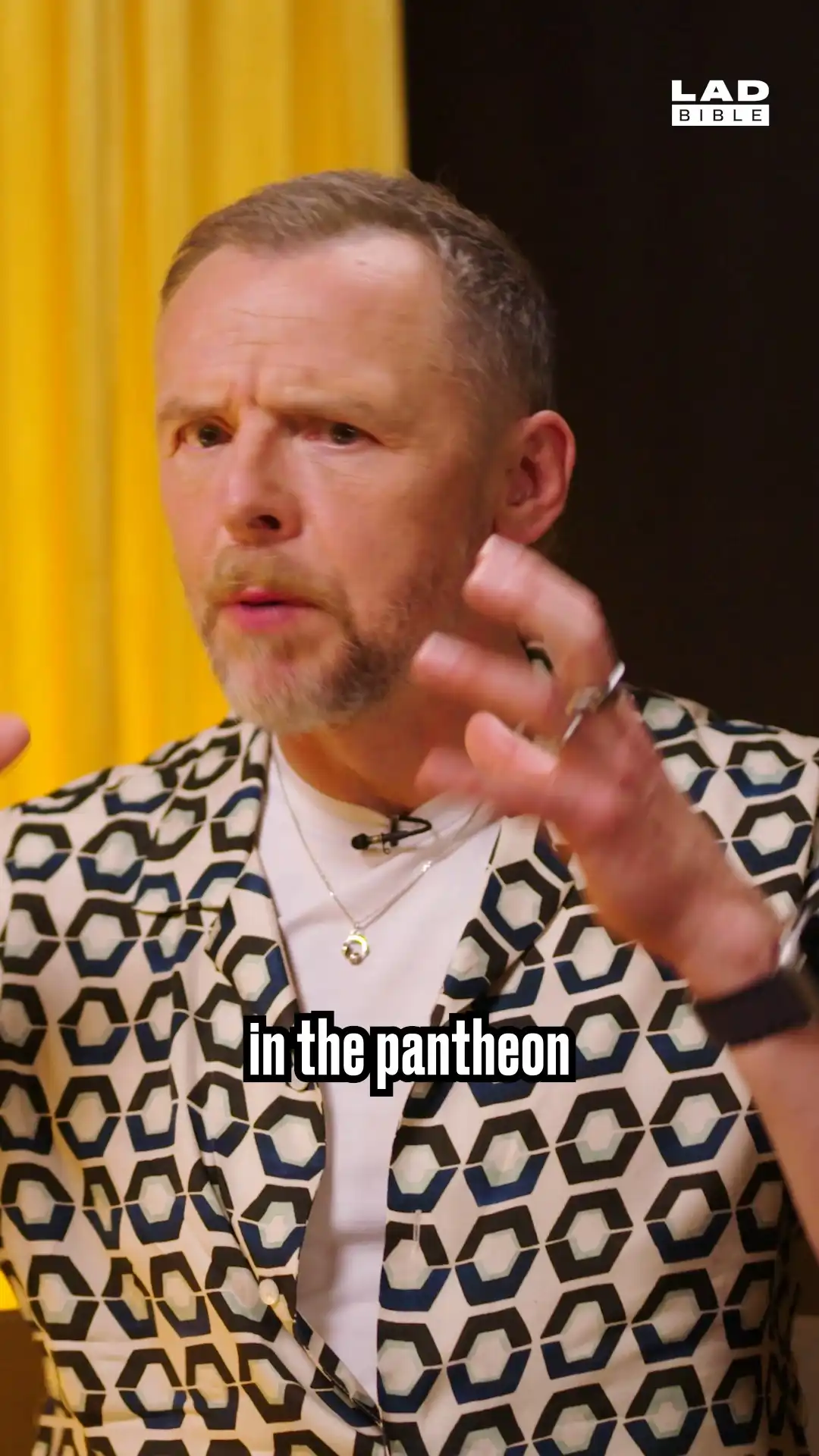 Simon Pegg on the under appreciation for peanut butter