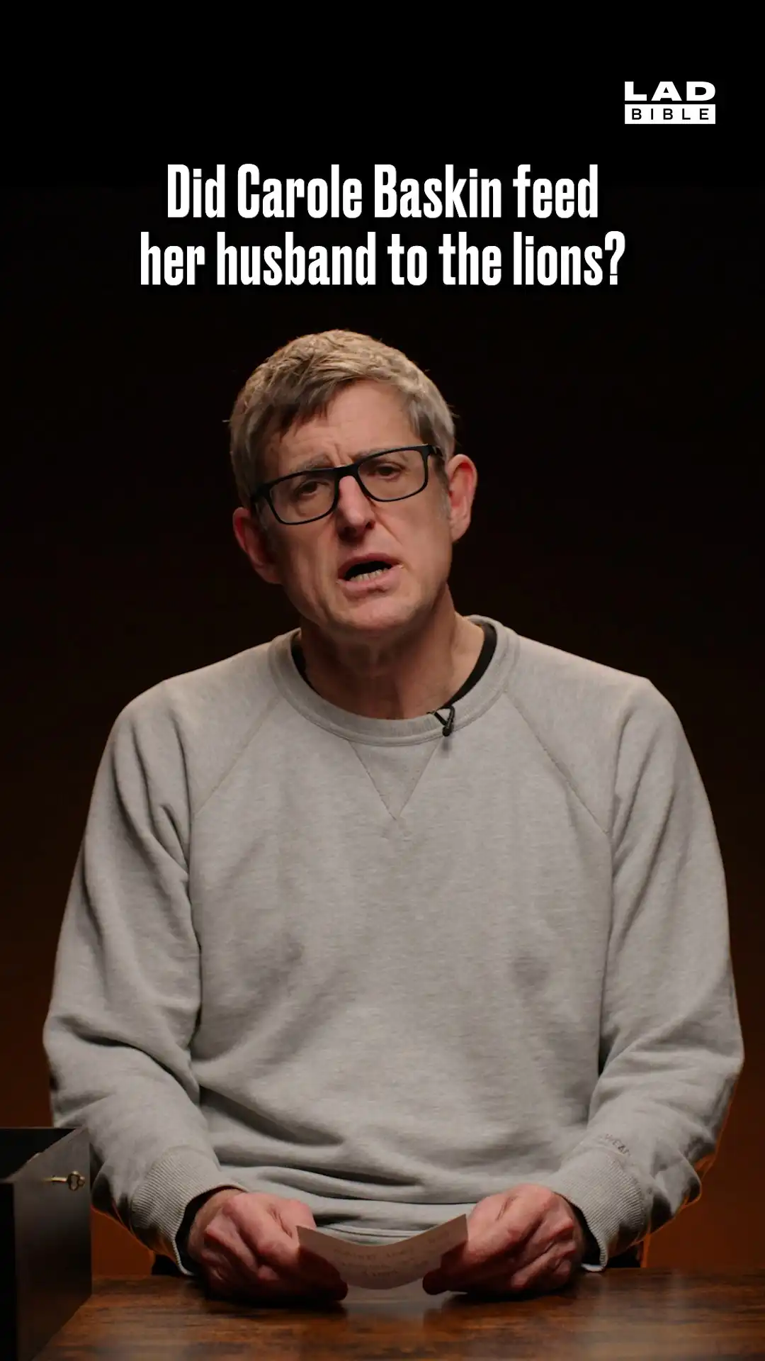 Louis Theroux reflects on Joe Exotic & Carole Baskin