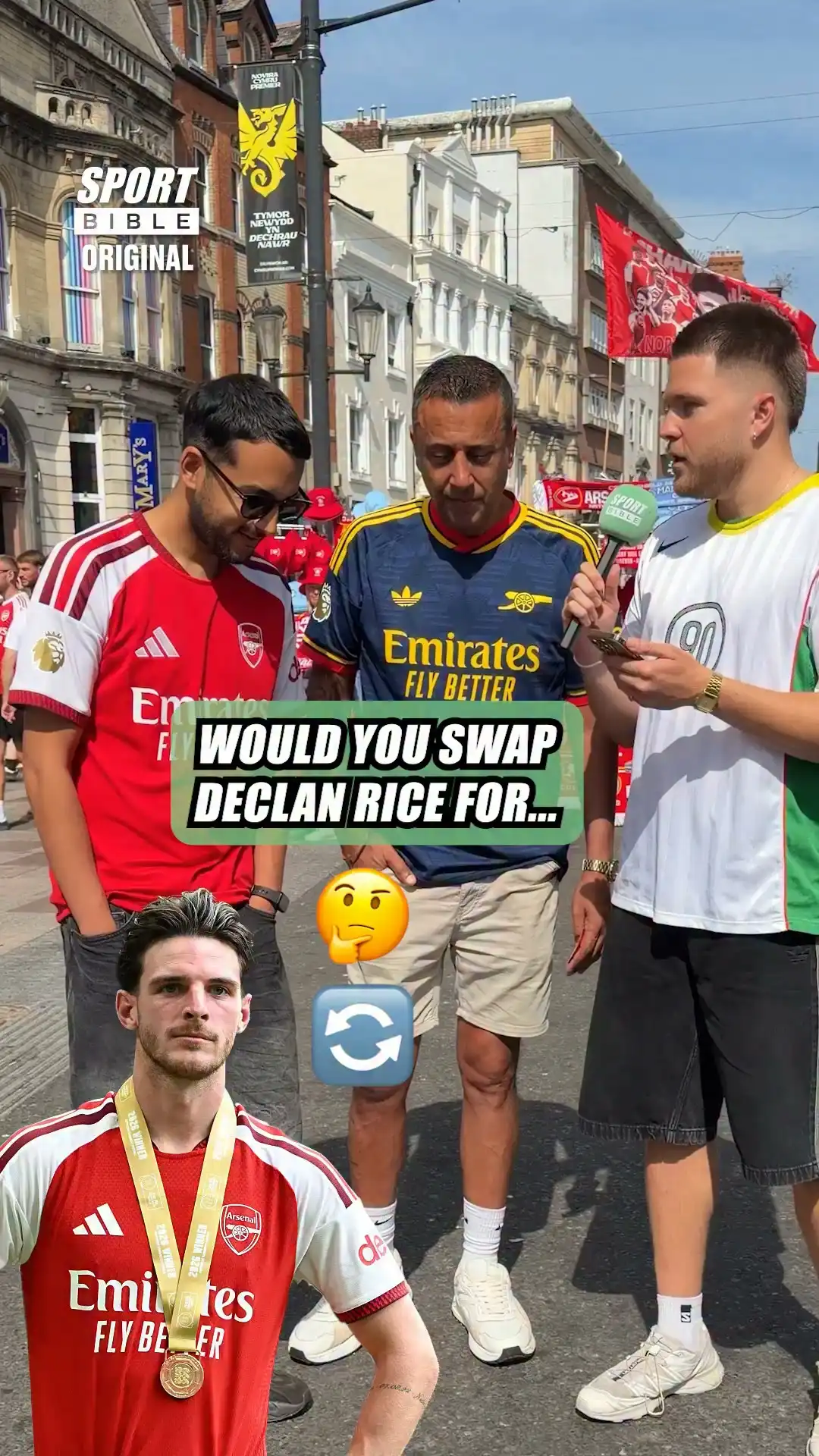 Would Arsenal fans swap Declan Rice for....π€