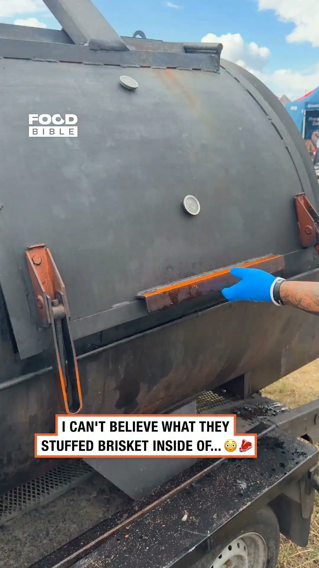 I can't believe what he stuffed brisket inside of π²π₯©