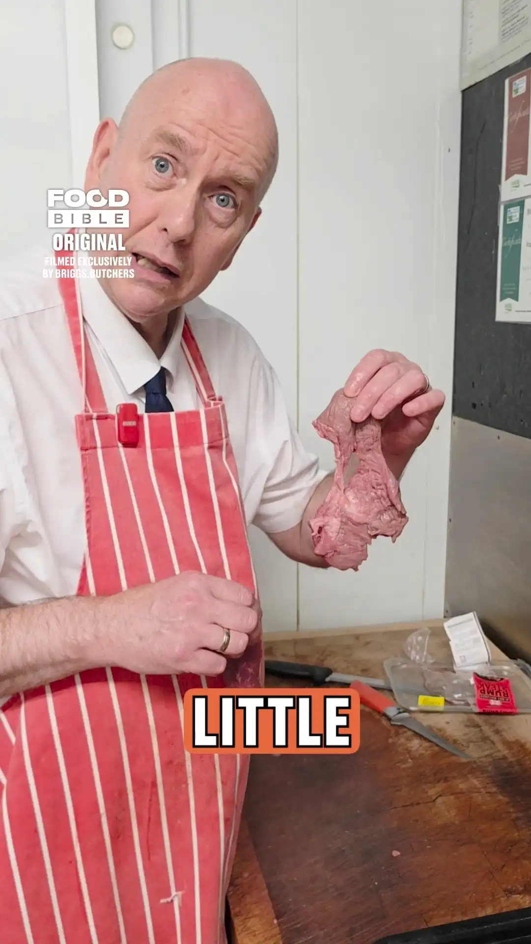 This man knows his meat! 🥩