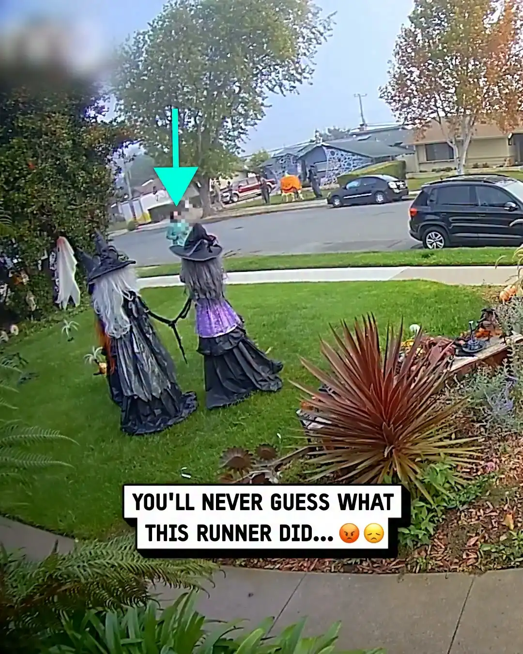 I love Halloween 🎃👻 #halloween #caughtoncam #shocking