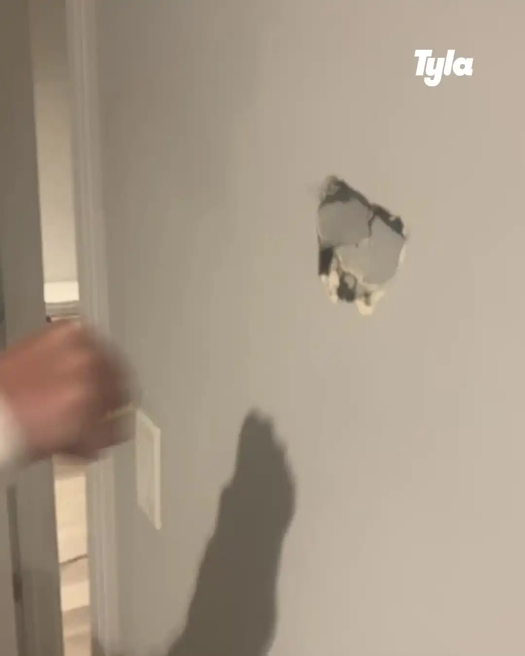 Figuring out who punched a hole in the wall π