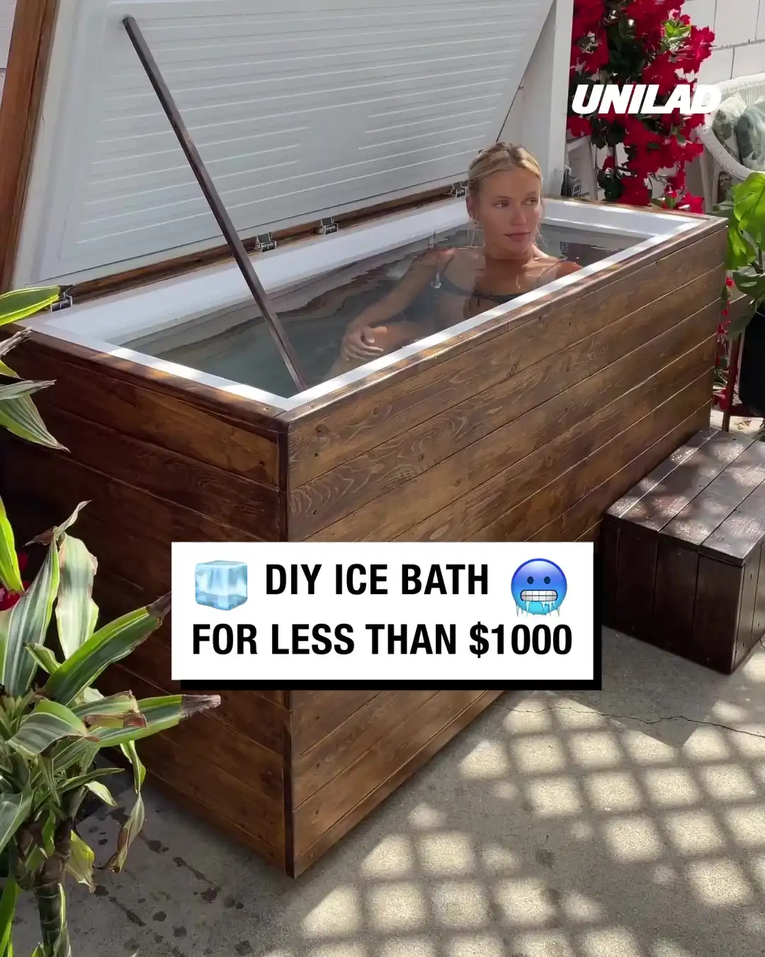 DIY Ice bath at home