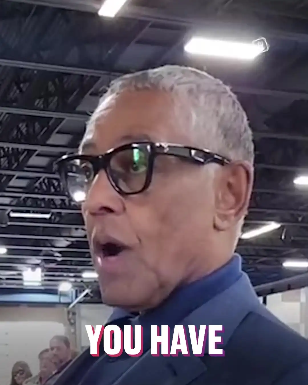 Turns out Moff Gideon is an absolute legend in real life 🙌