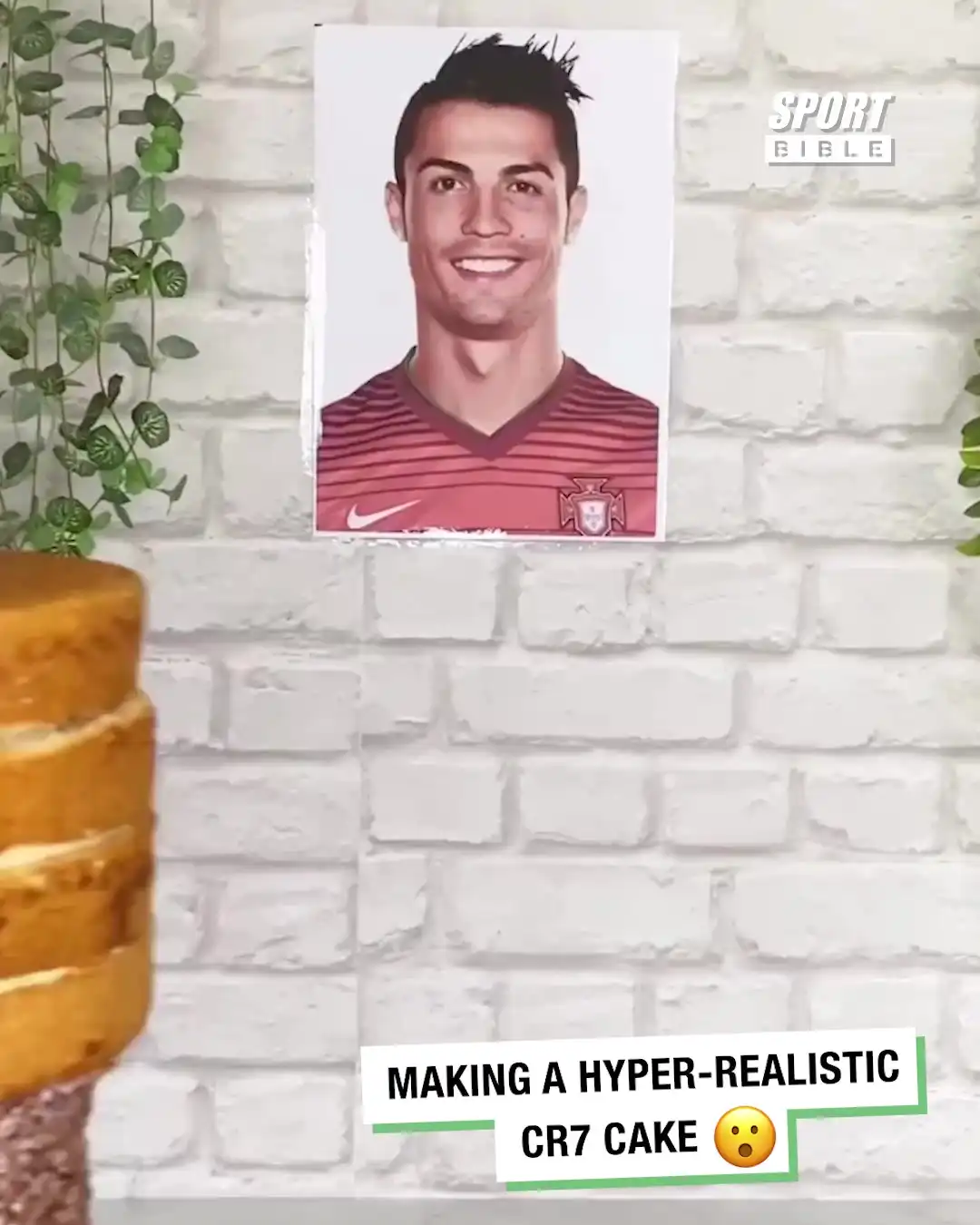 Making A Hyper-Realistic CR7 Cake 😮