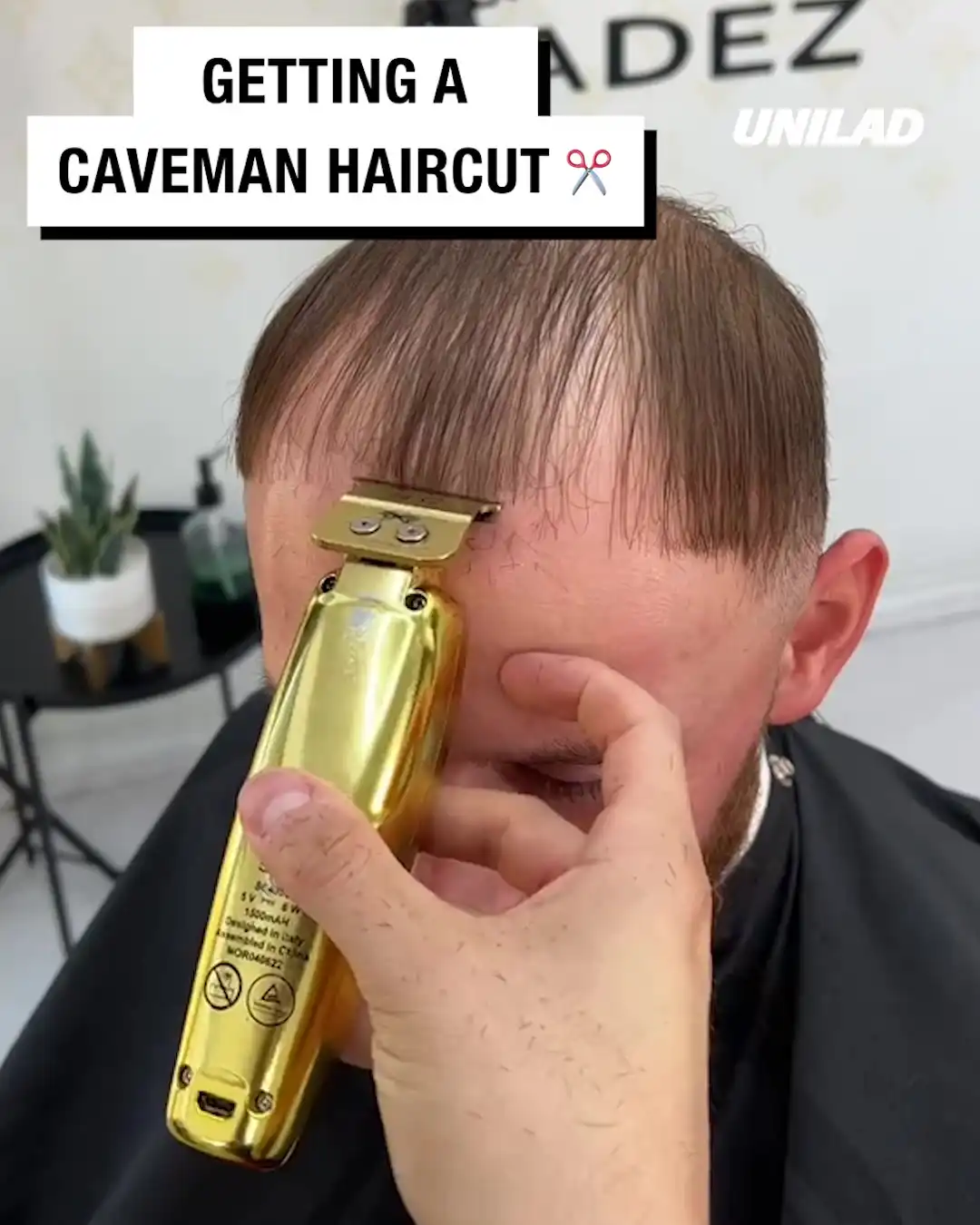 The 'Caveman' Hair Cut