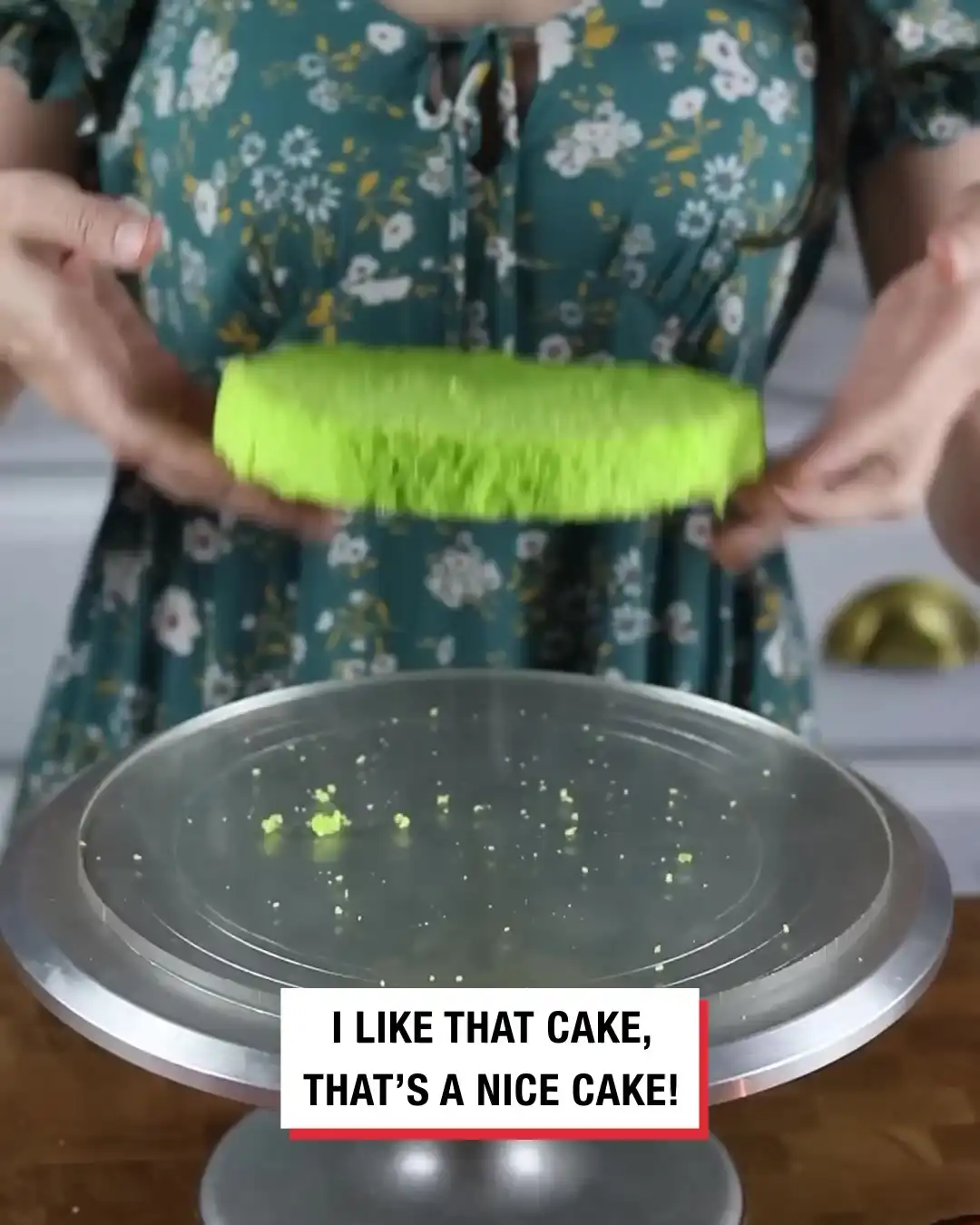 Turning Shrek’s swamp into a cake