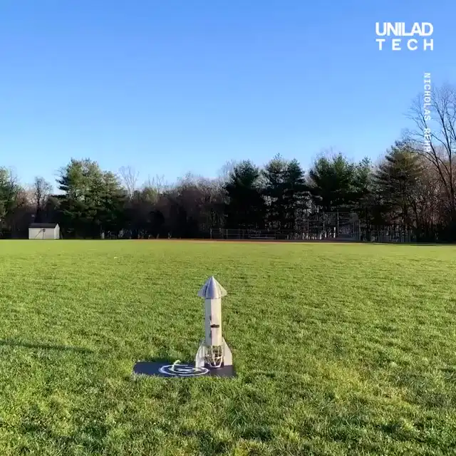 Radio Controlled SpaceX Rocket Model