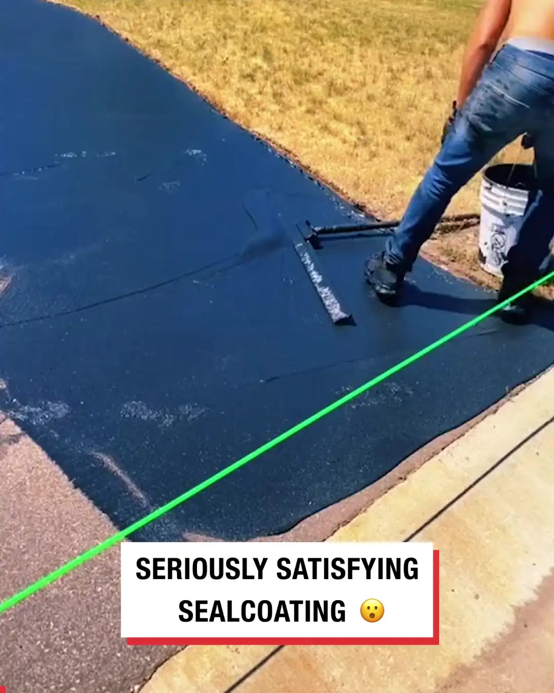 Insanely satisfying seal coat