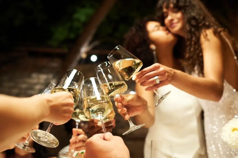 wedding gifts guests, queer couple getting married