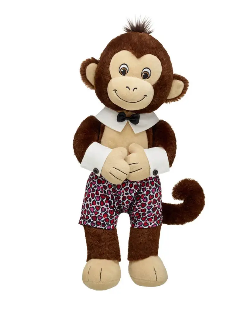 Smiling Monkey In Collar and Cuff Links