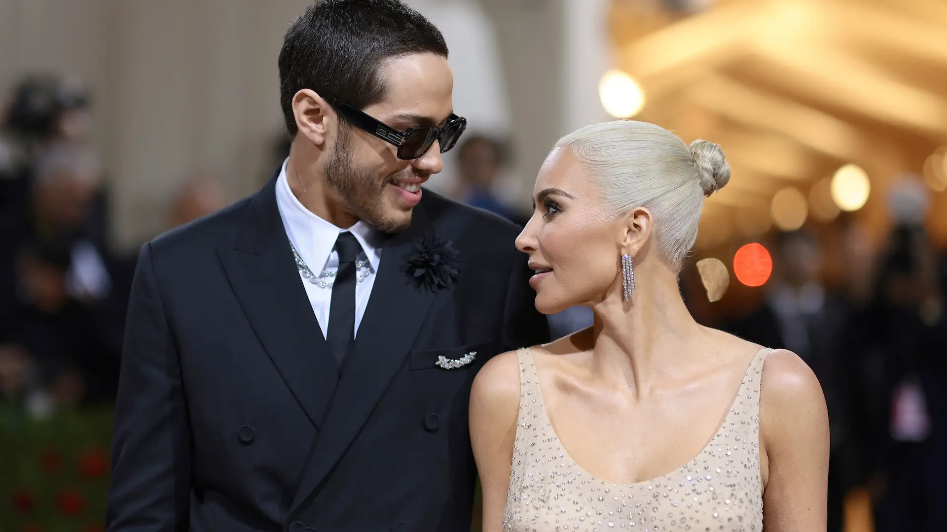 Kim Kardashian and Pete Davidson