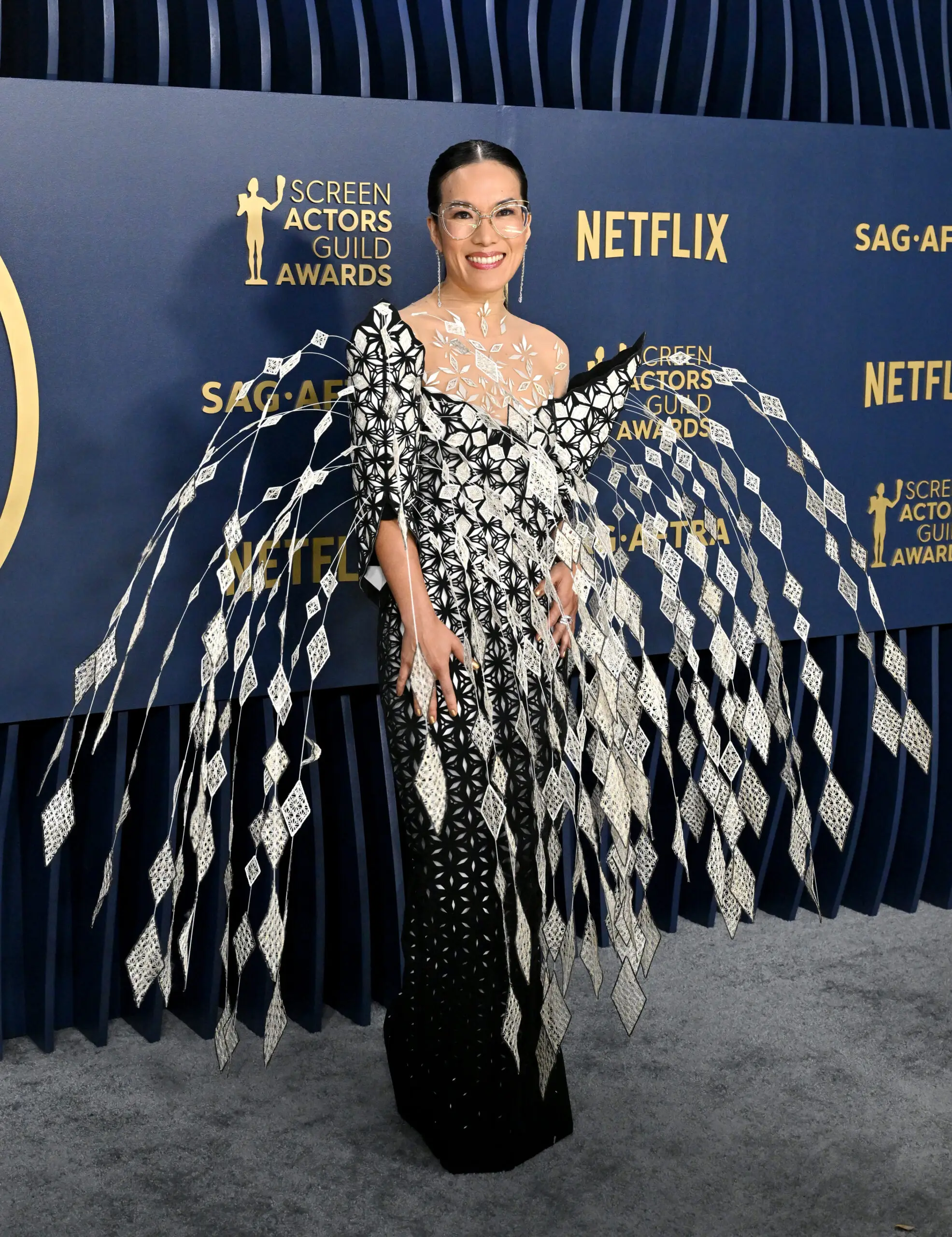Ali Wong at the SAG Awards 2024