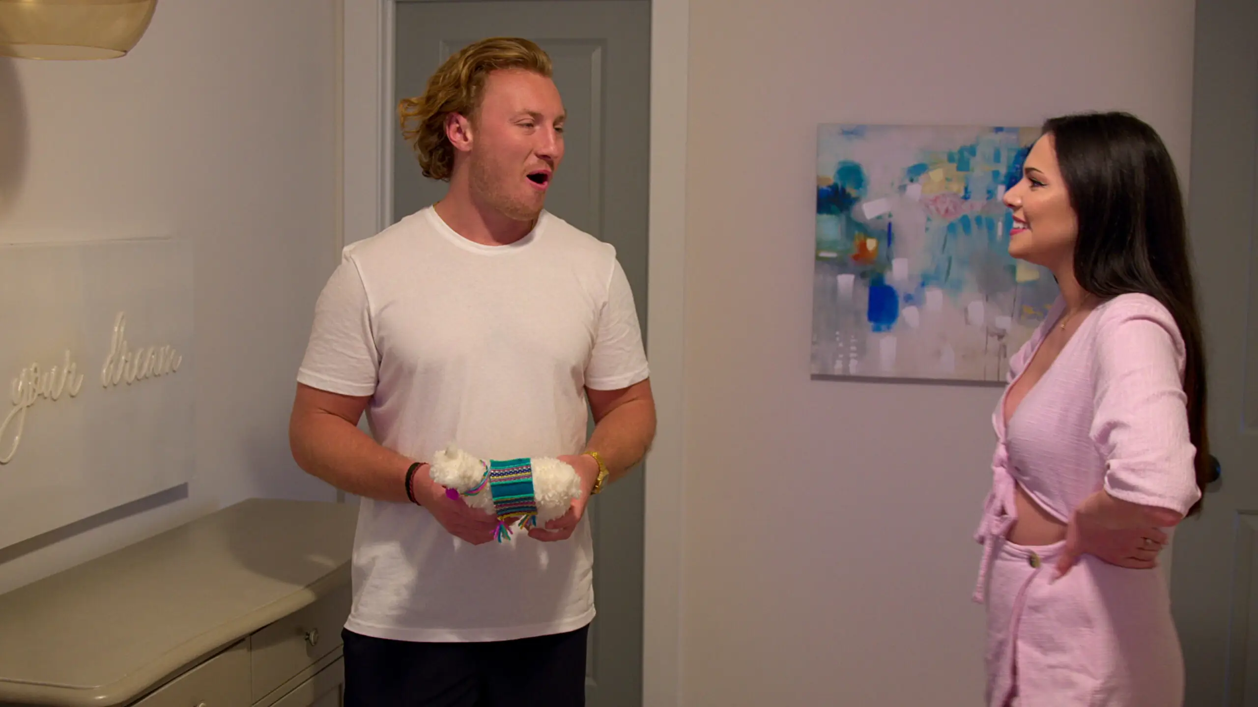 Johnny McIntyre and Amy Cortes on Love is Blind season 6