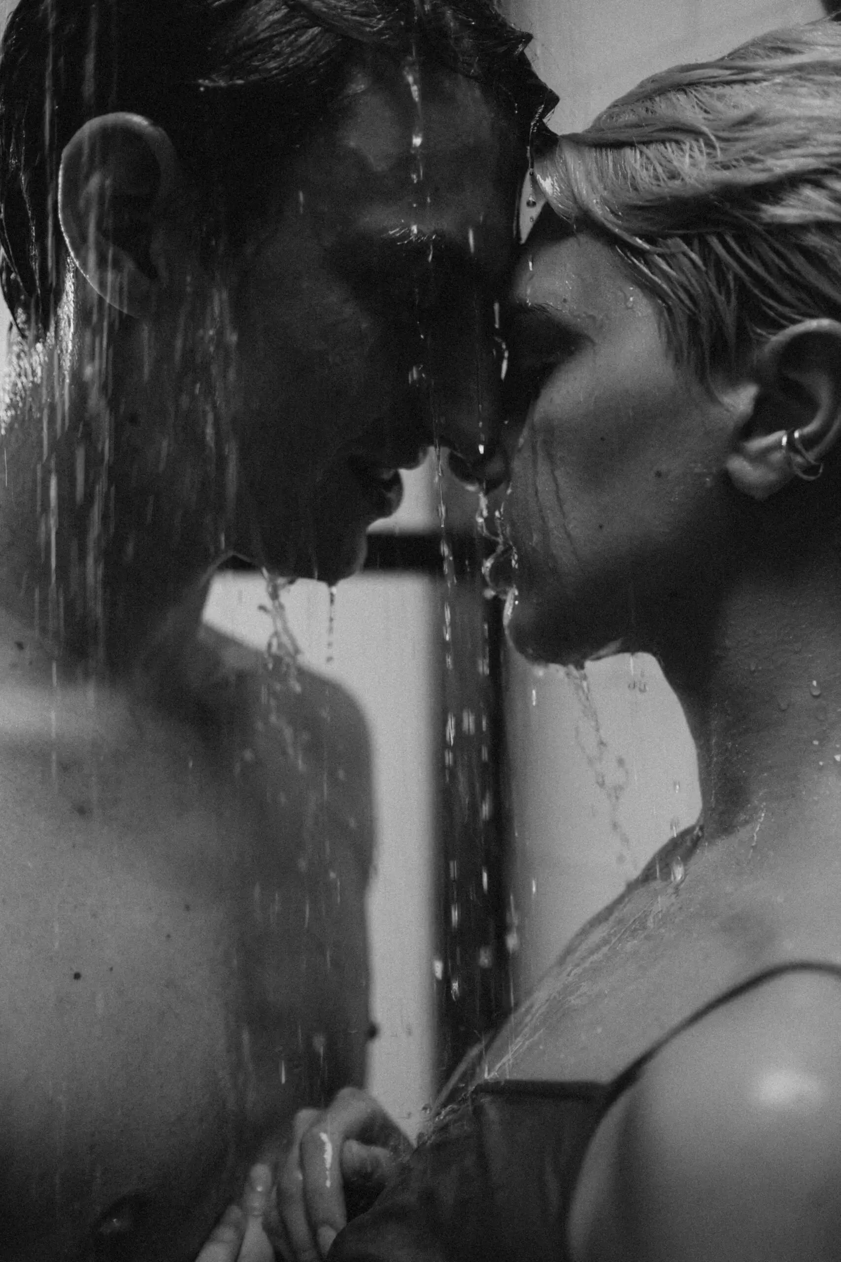 couple in shower