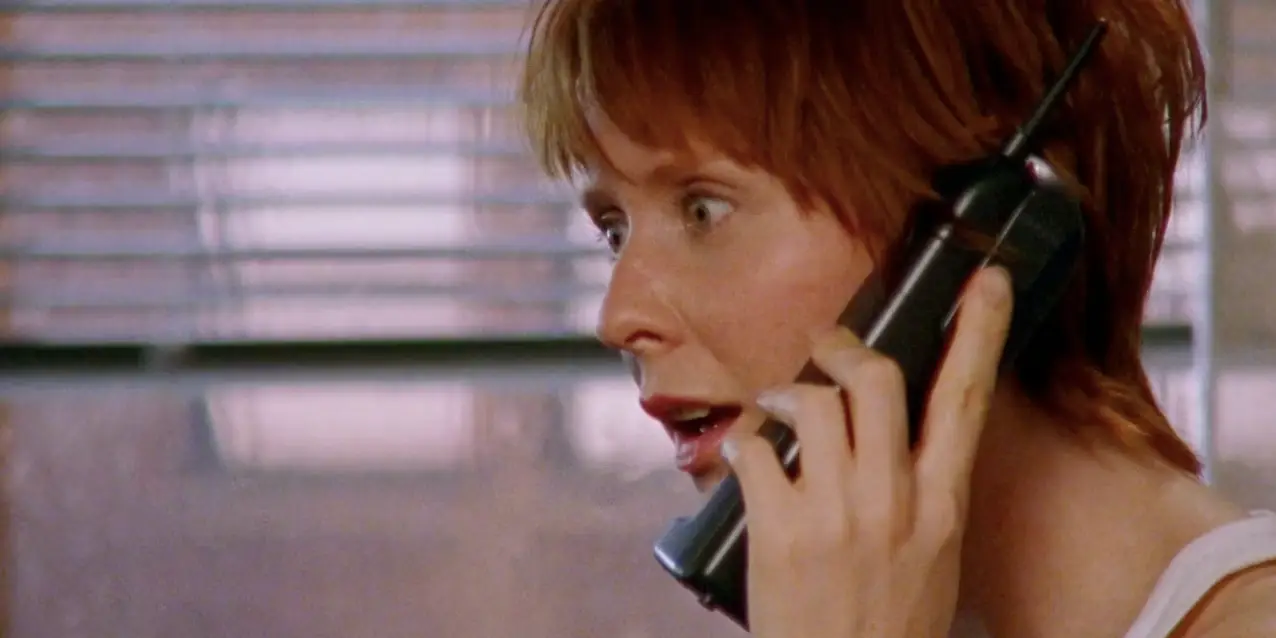 sex and the city miranda on the phone