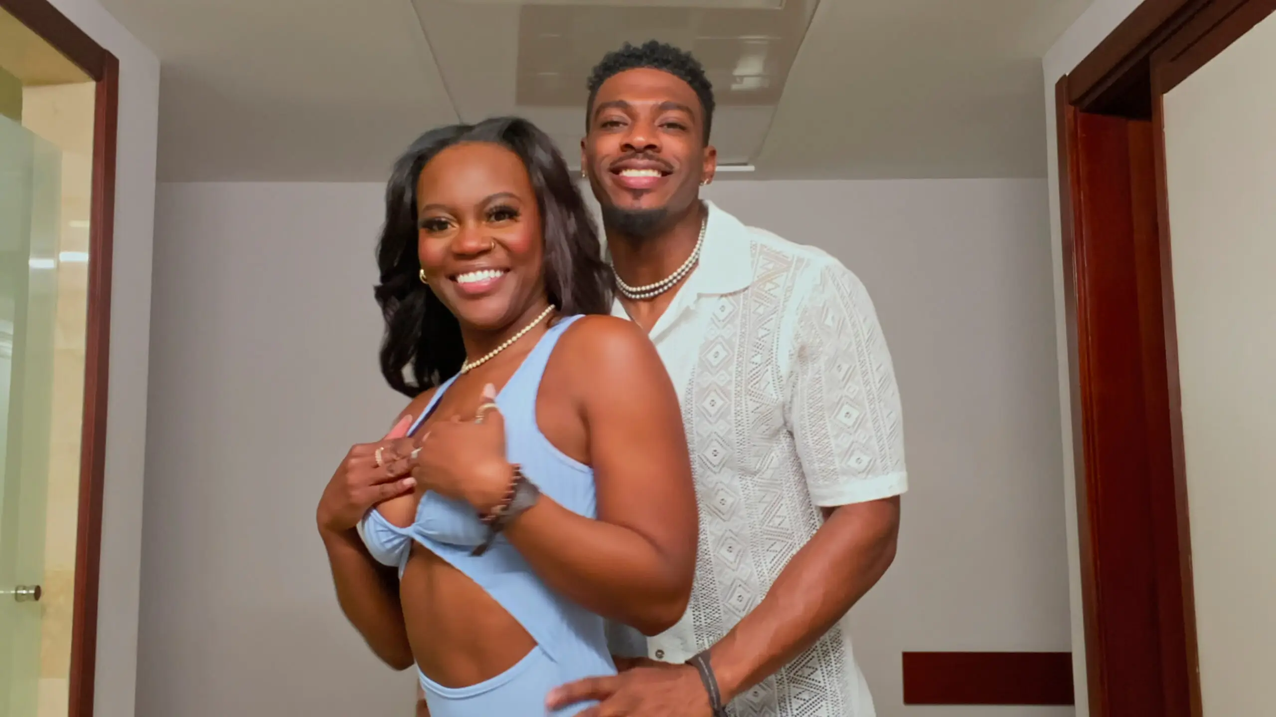 Clay and AD on Love Is Blind