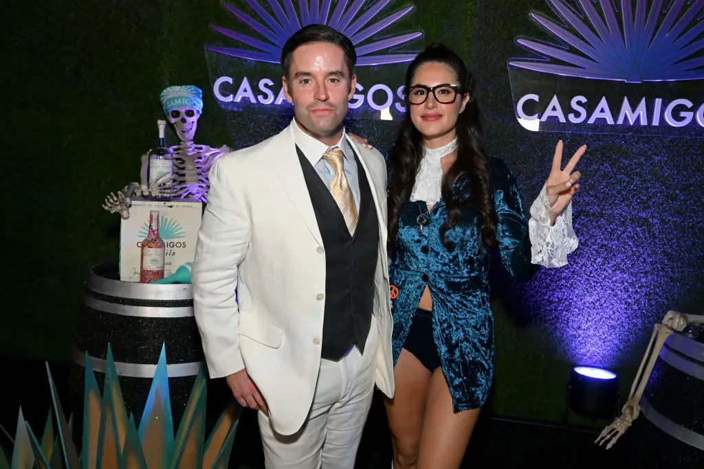 Jesse and Michelle Lally play dress up