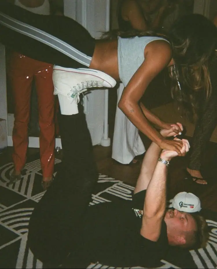 West and Ciara in the 'Summer House'