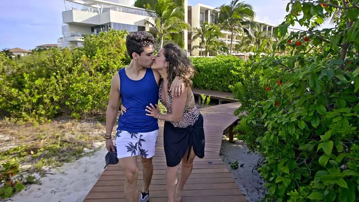 Salvador Perez and Mallory Zapata