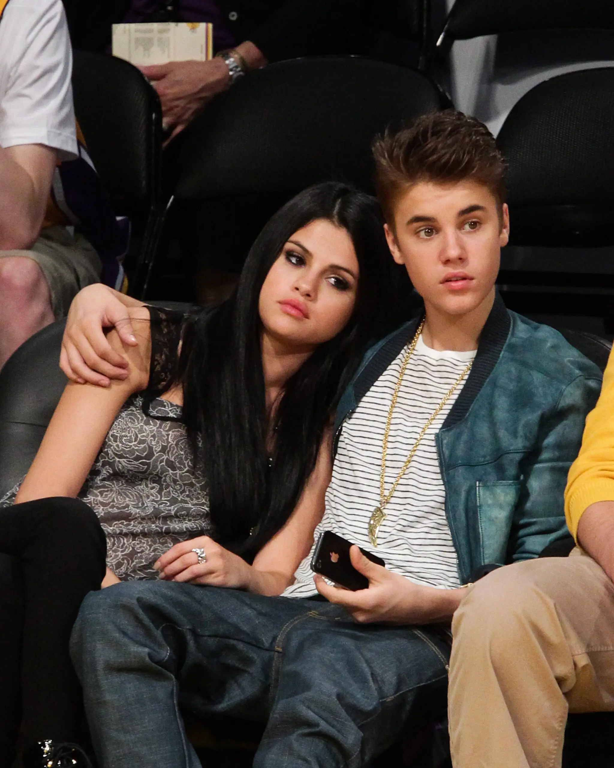 Justin Bieber and Selena Gomez