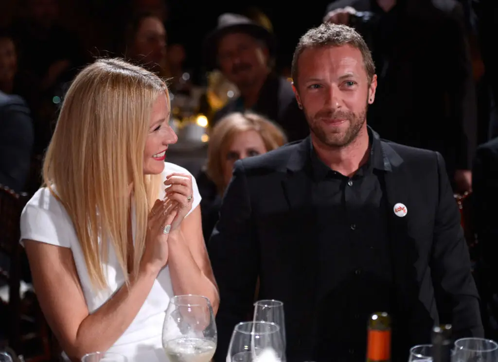 Gwenyth Paltrow and Chris Martin