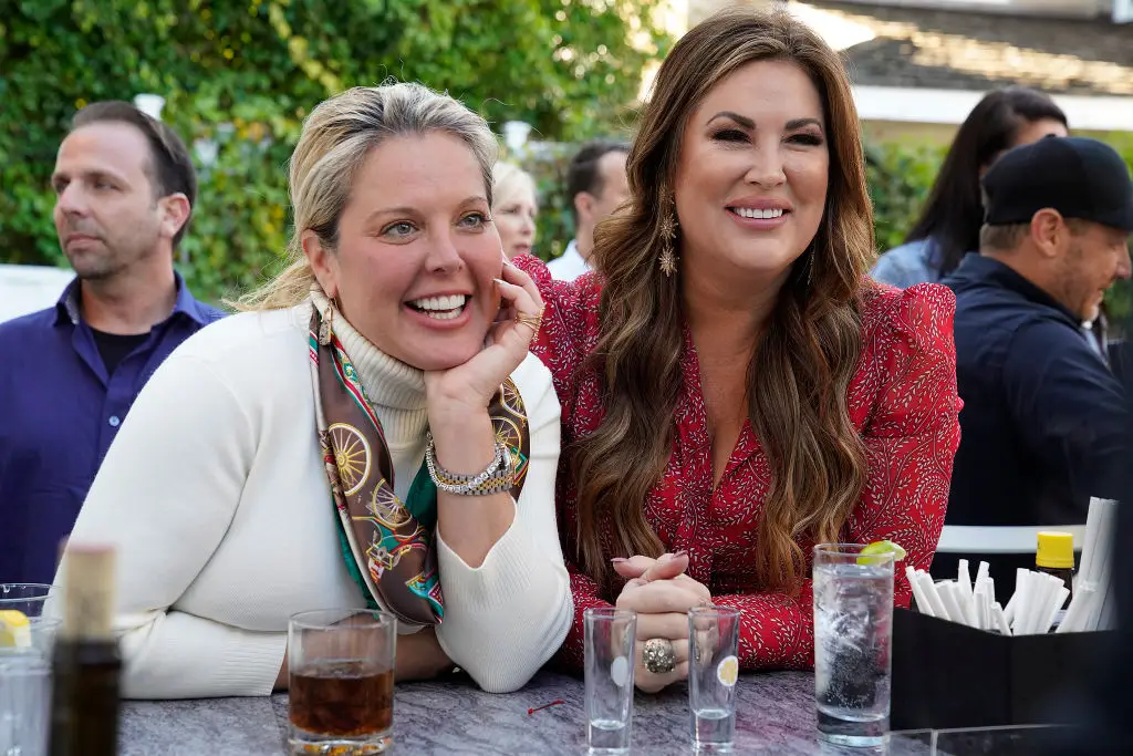 Elizabeth Vargas with Emily Simpson