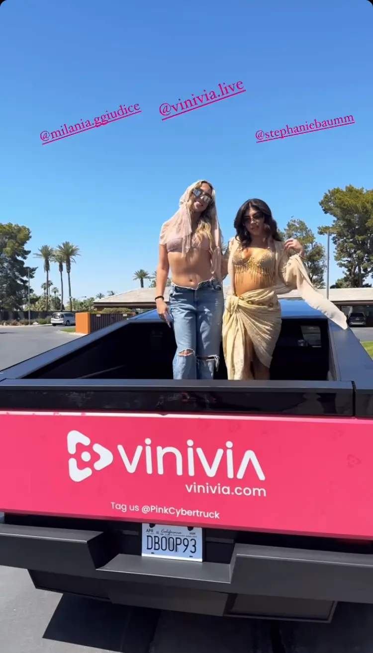 Milania Giudice at Coachella